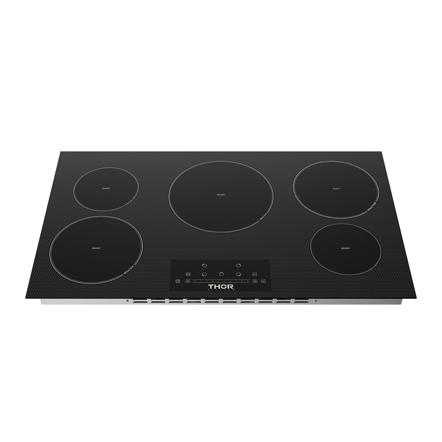 36 Inch 5-Element Induction Cooktop in Black with Touch Controls