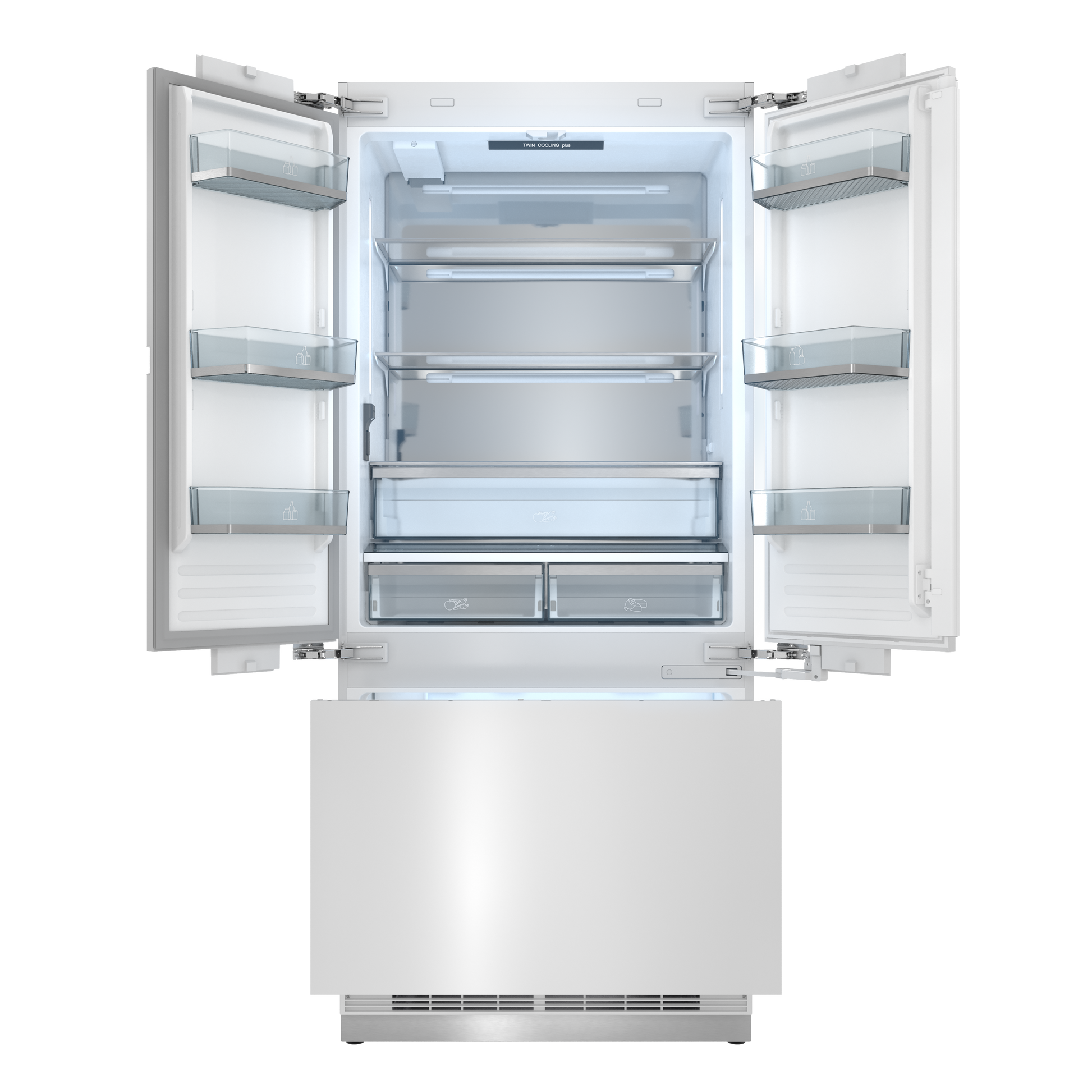 36 Inch French Door Built-in Refrigerator, Panel Ready