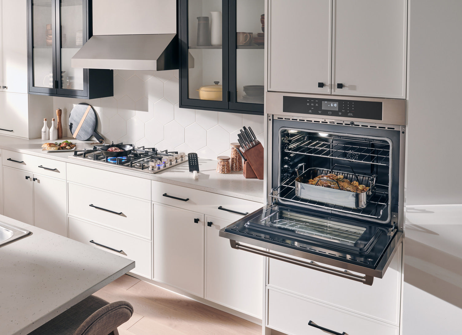 36 Inch Professional Drop-In Gas Cooktop in Stainless Steel