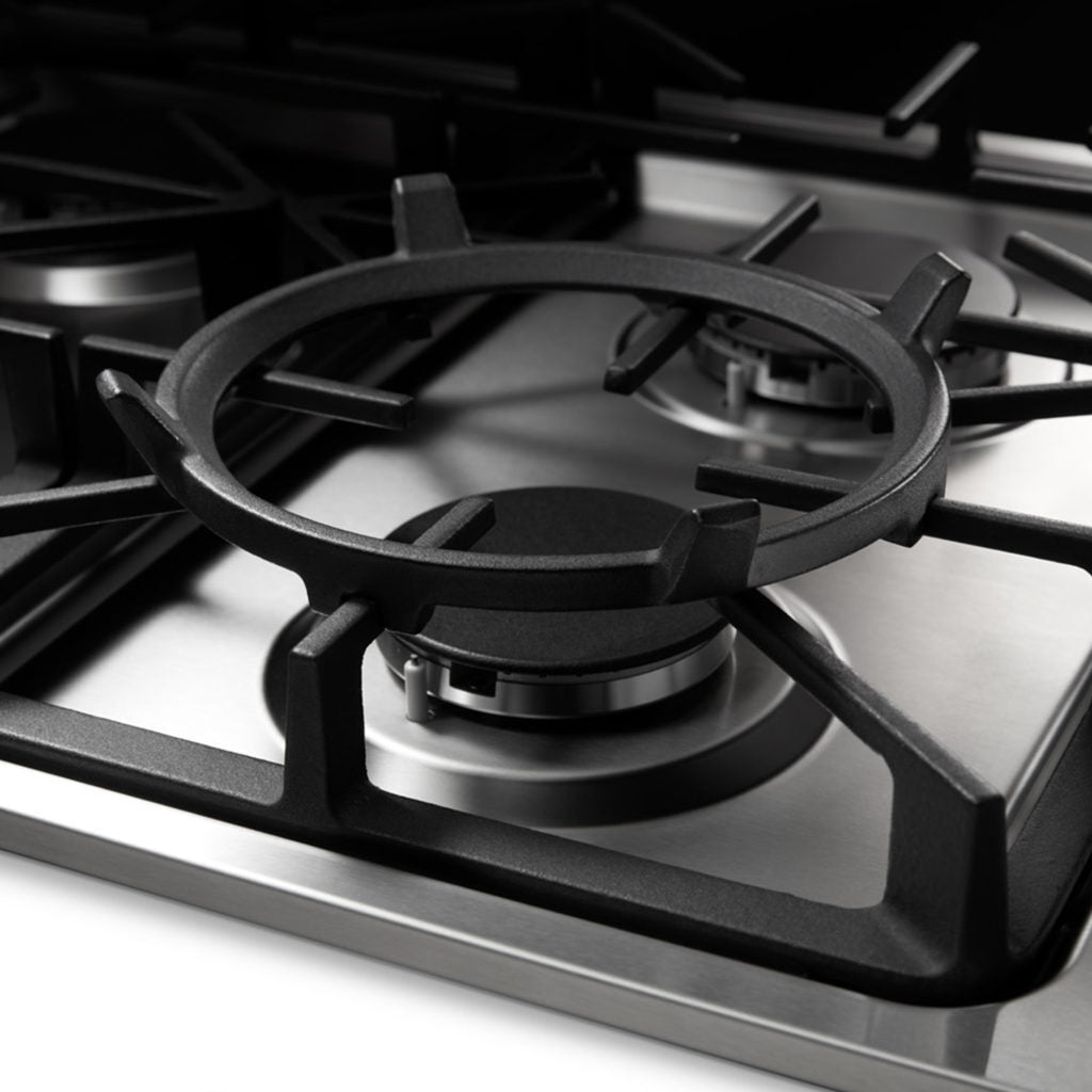 36 Inch Professional Drop-In Gas Cooktop in Stainless Steel