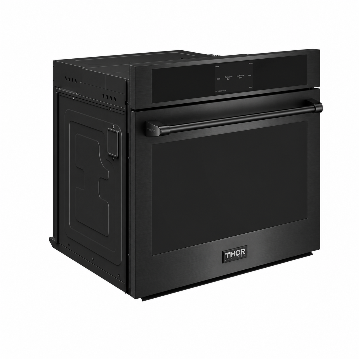 36 Professional Wall Mount Pyramid Range Hood in Black