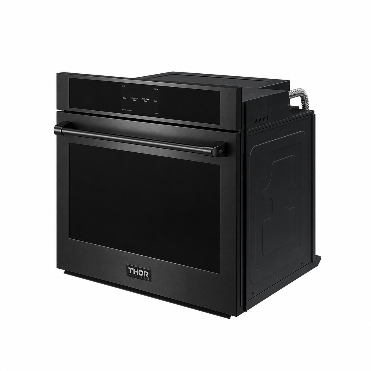 36 Professional Wall Mount Pyramid Range Hood in Black