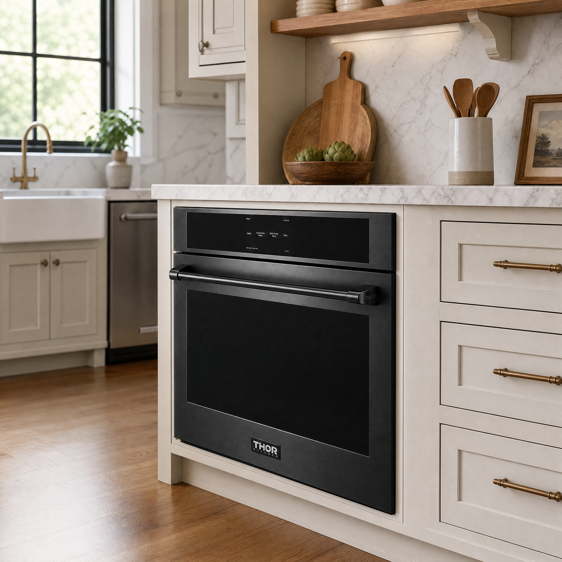 36 Professional Wall Mount Pyramid Range Hood in Black