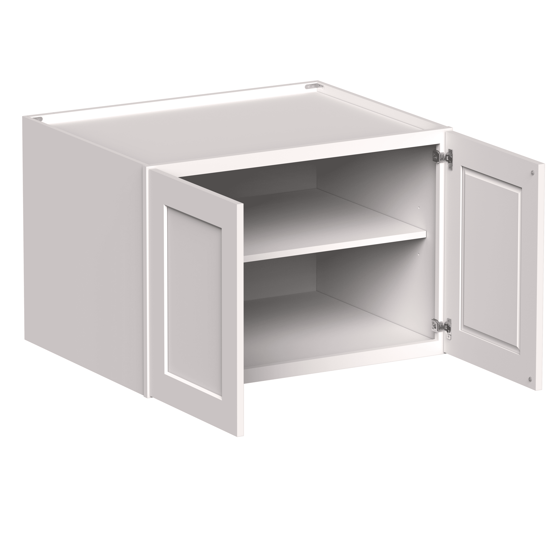 36"W x 27"D x 24"H Plywood Wall Kitchen Cabinet with 2 Doors Ready to Assemble