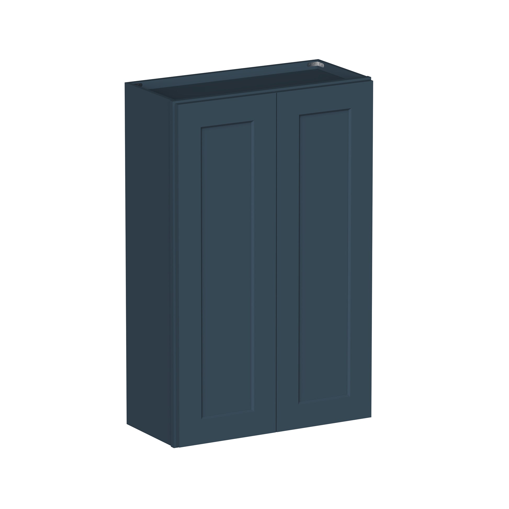 Cyber Grey RTA 24"-36"W x 12"D x 30"-42"H 15-Size Standard Wall Cabinet with 2 Doors and Shelves