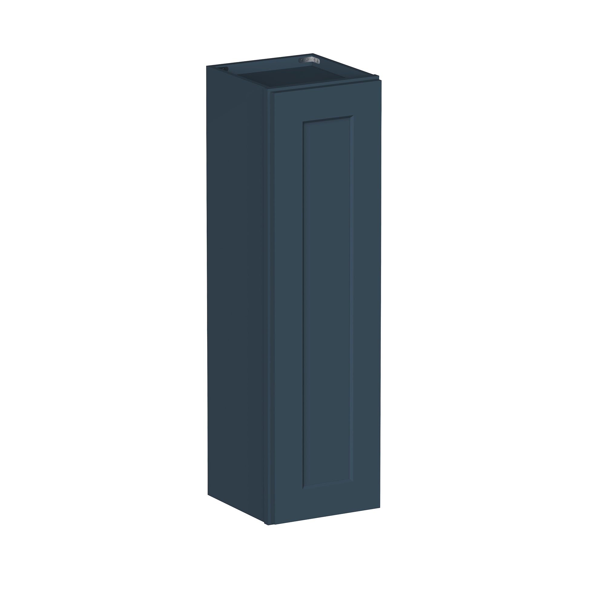 Cyber Grey RTA 9"-21"W x 12"D x 30"-42"H 15-Size Standard Wall Cabinet with Door and Shelves