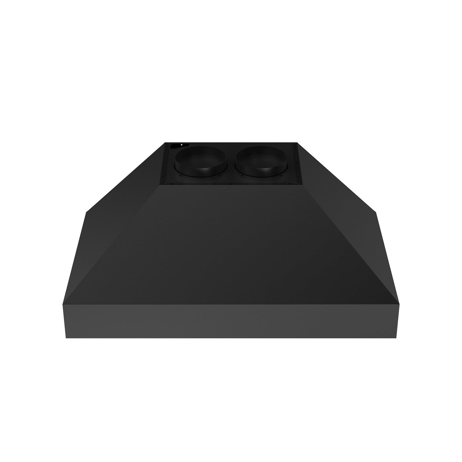 36 inch Professional Wall Mount Pyramid Range Hood in Black