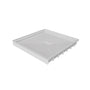 36x36 White One-Piece SMC Shower Pan Base with Anti-Slip Texture