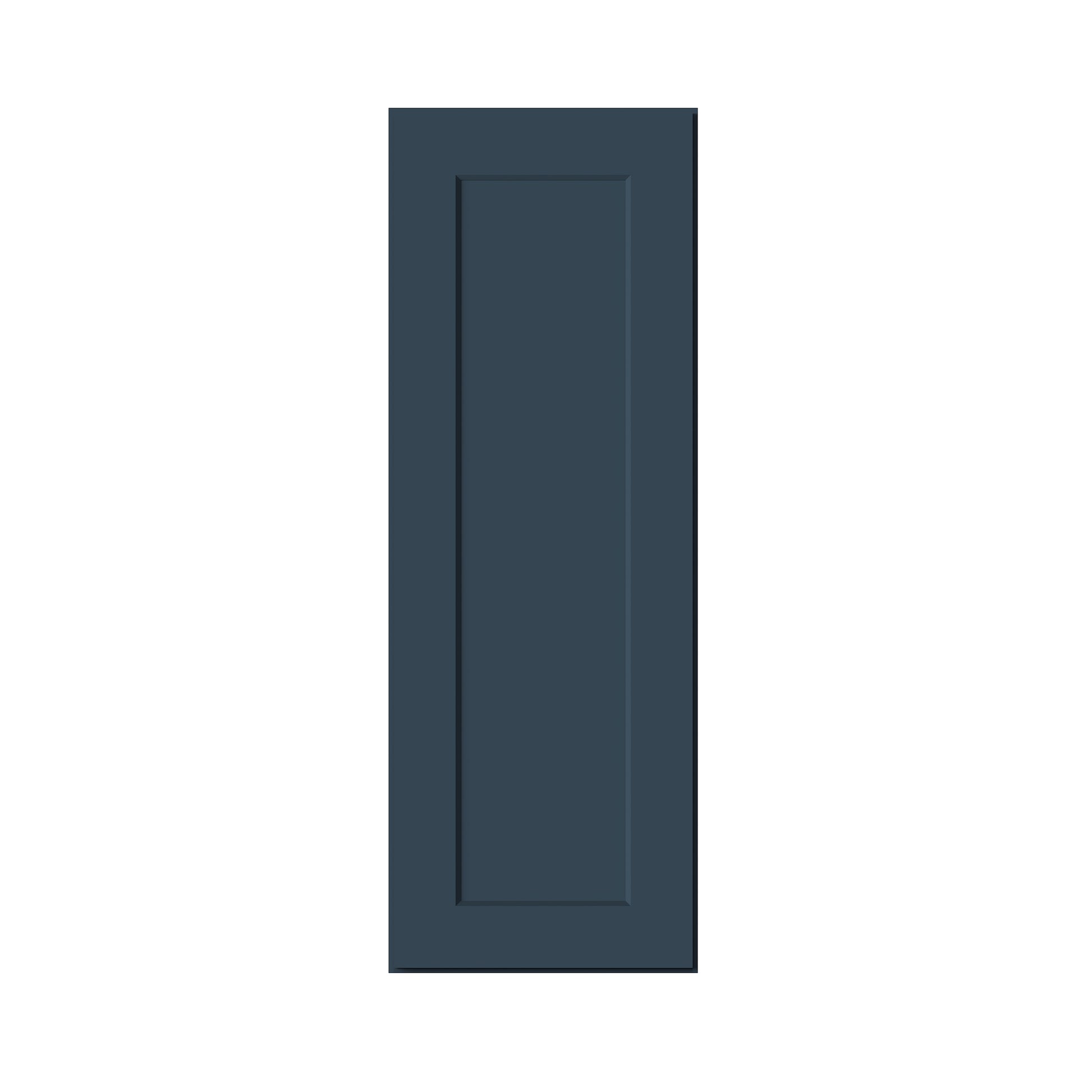 Cyber Grey RTA 9"-21"W x 12"D x 30"-42"H 15-Size Standard Wall Cabinet with Door and Shelves