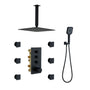 3 Functions 12 Inch Wall Mount Thermostatic Shower System
