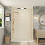 60"x36"/48"x96" Medium Tile Pattern SMC Shower Wall Panel System in 4 Finishes
