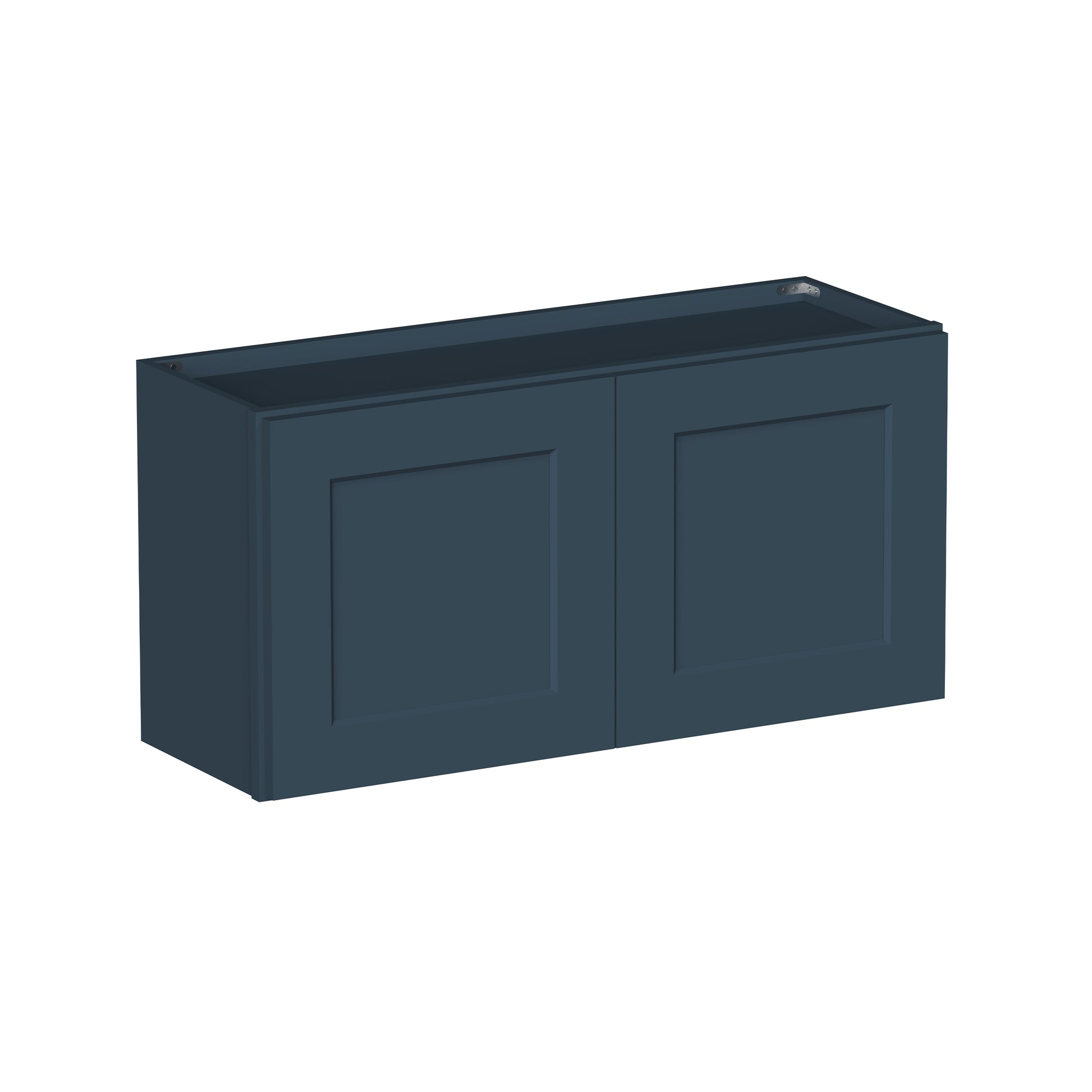 Cyber Grey RTA 24"-36"W x 12"D x 12"-24"H 17-Size Double Doors Short Wall Cabinet
