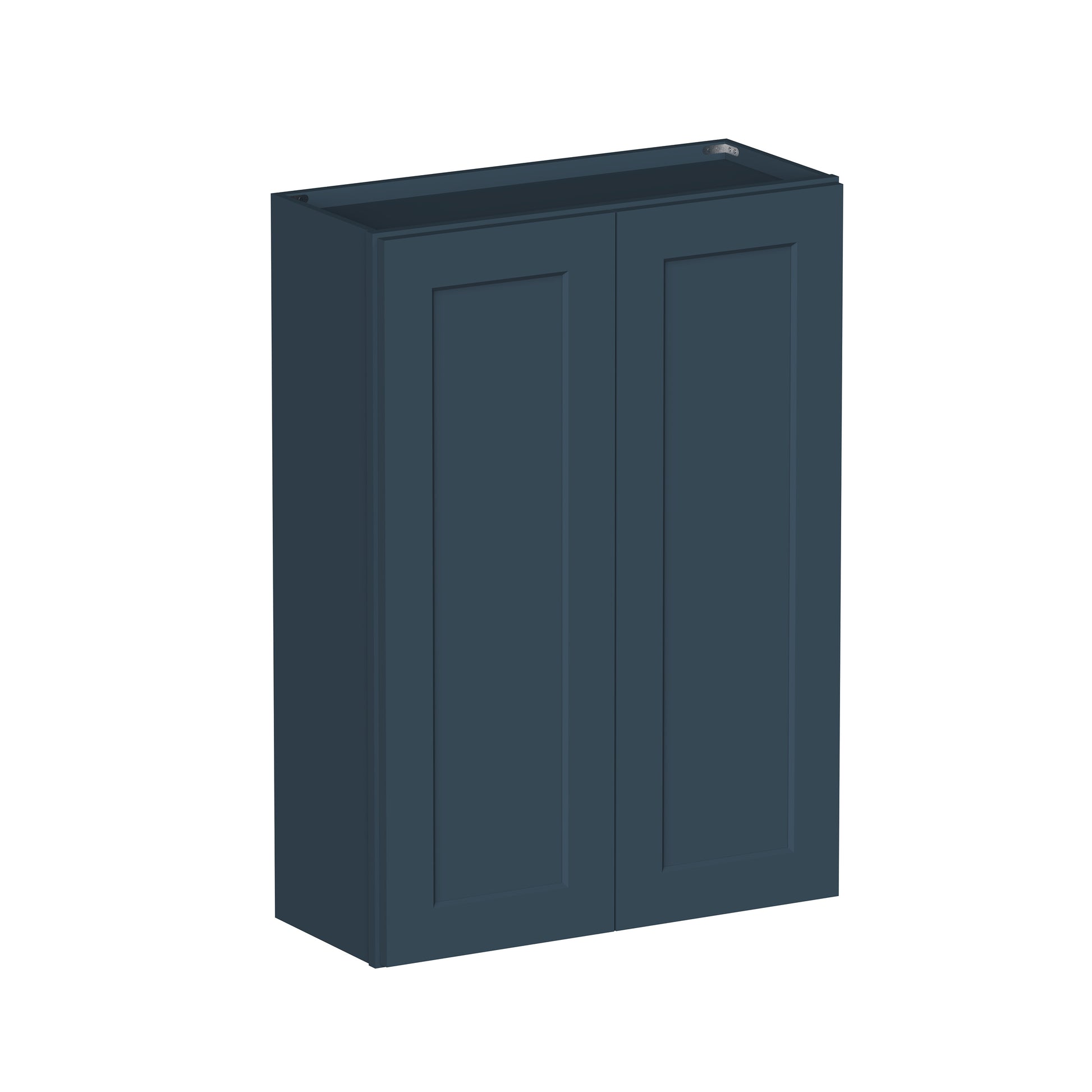 Cyber Grey RTA 24"-36"W x 12"D x 30"-42"H 15-Size Standard Wall Cabinet with 2 Doors and Shelves