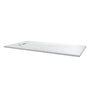 European-Style SMC Shower Base with Anti-Slip Design in Black or White
