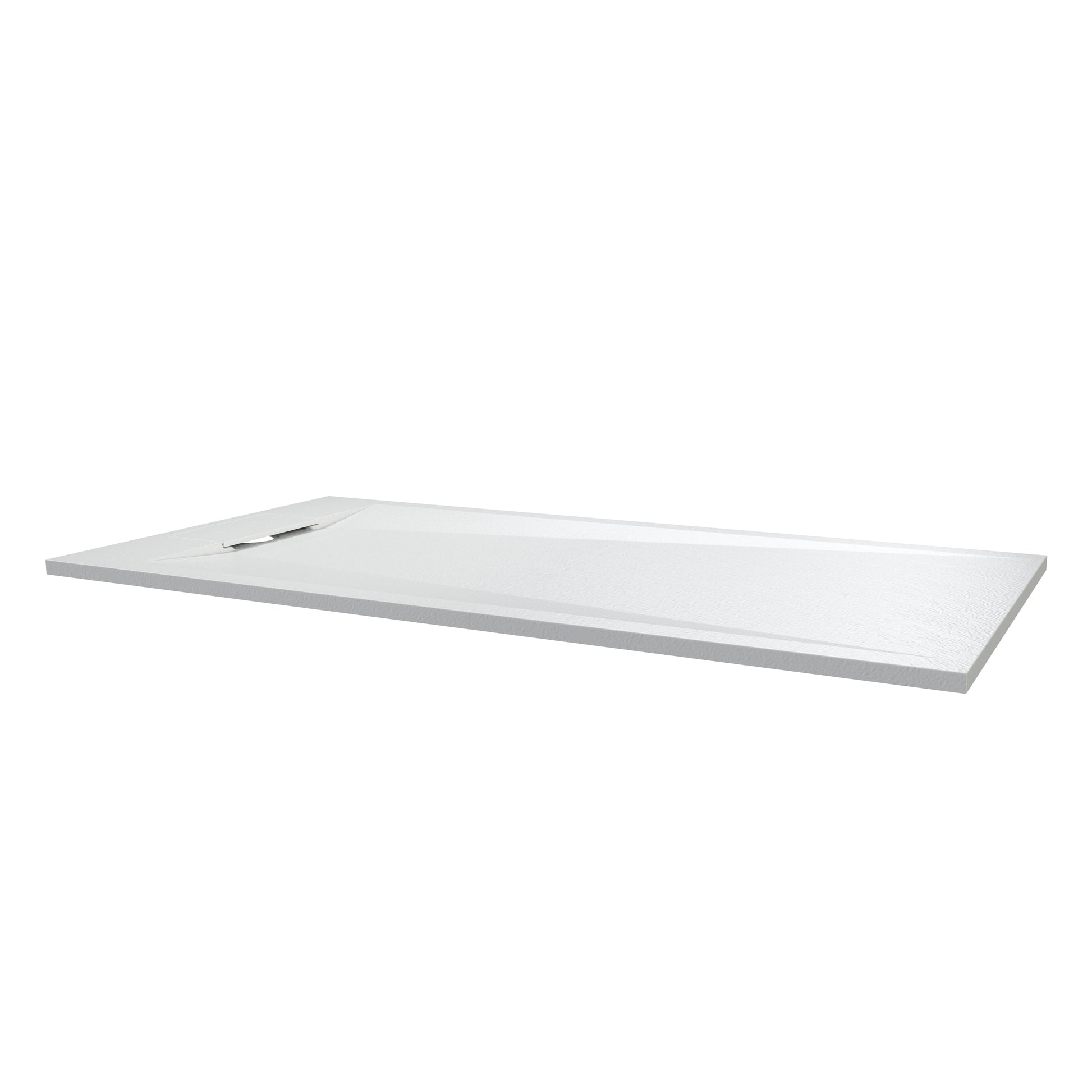 European-Style SMC Shower Base with Anti-Slip Design in Black or White