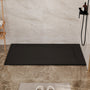 European-Style SMC Shower Base with Anti-Slip Design in Black or White