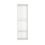 12.2" x 28.7"/39.3" Glossy White SMC Shower Niche with 1 or 2 Shelves