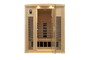 3-Person Hemlock Sauna Room with Digital Controls and Fast Heat-Up Performance