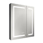 30"/36"x36" Double Doors Bathroom Medicine Cabinet with Anti Fog LED Mirror