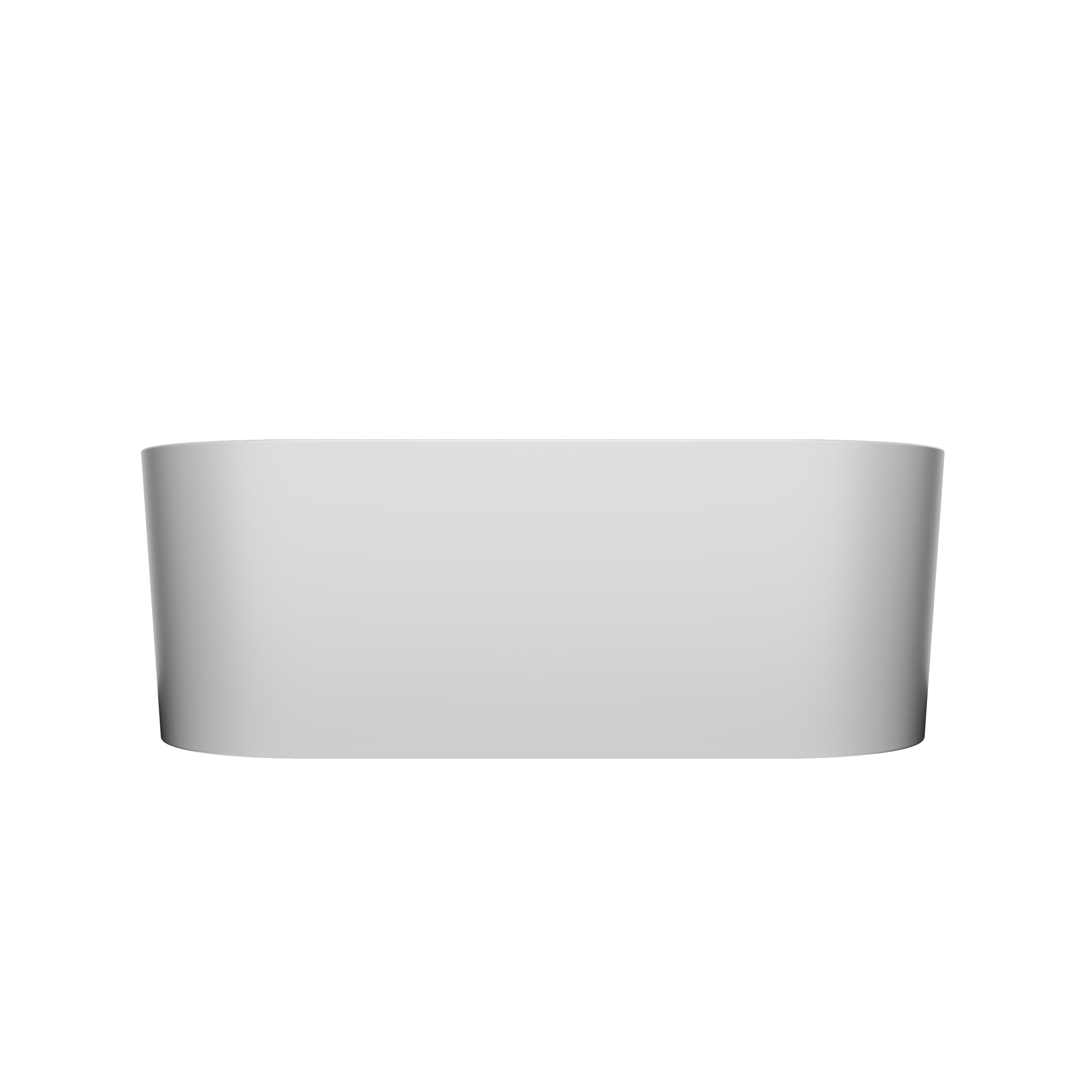 CasaCrylic 67" Luxury Freestanding Oval Whirlpool Baths with Dual Jet Therapy & Chromotherapy Lighting