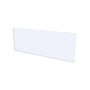 96"W x 25"/48"H x 3/4"D 2-Size Inset Thick Base Finish Panel - Truffle Brown