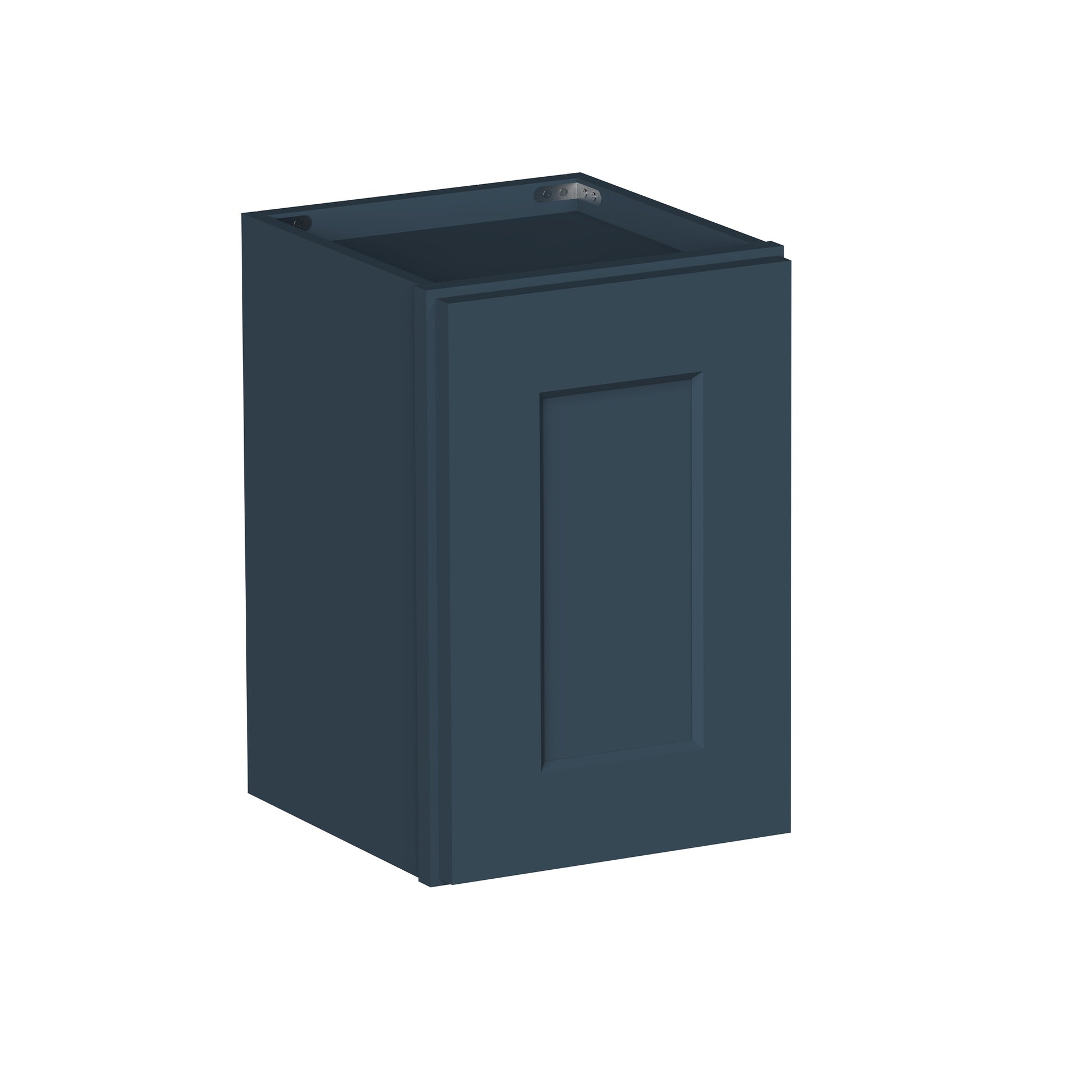 Cyber Grey RTA 12"-21"W x 12"D x 18"H 4-Size Single Door Short Wall Cabinet
