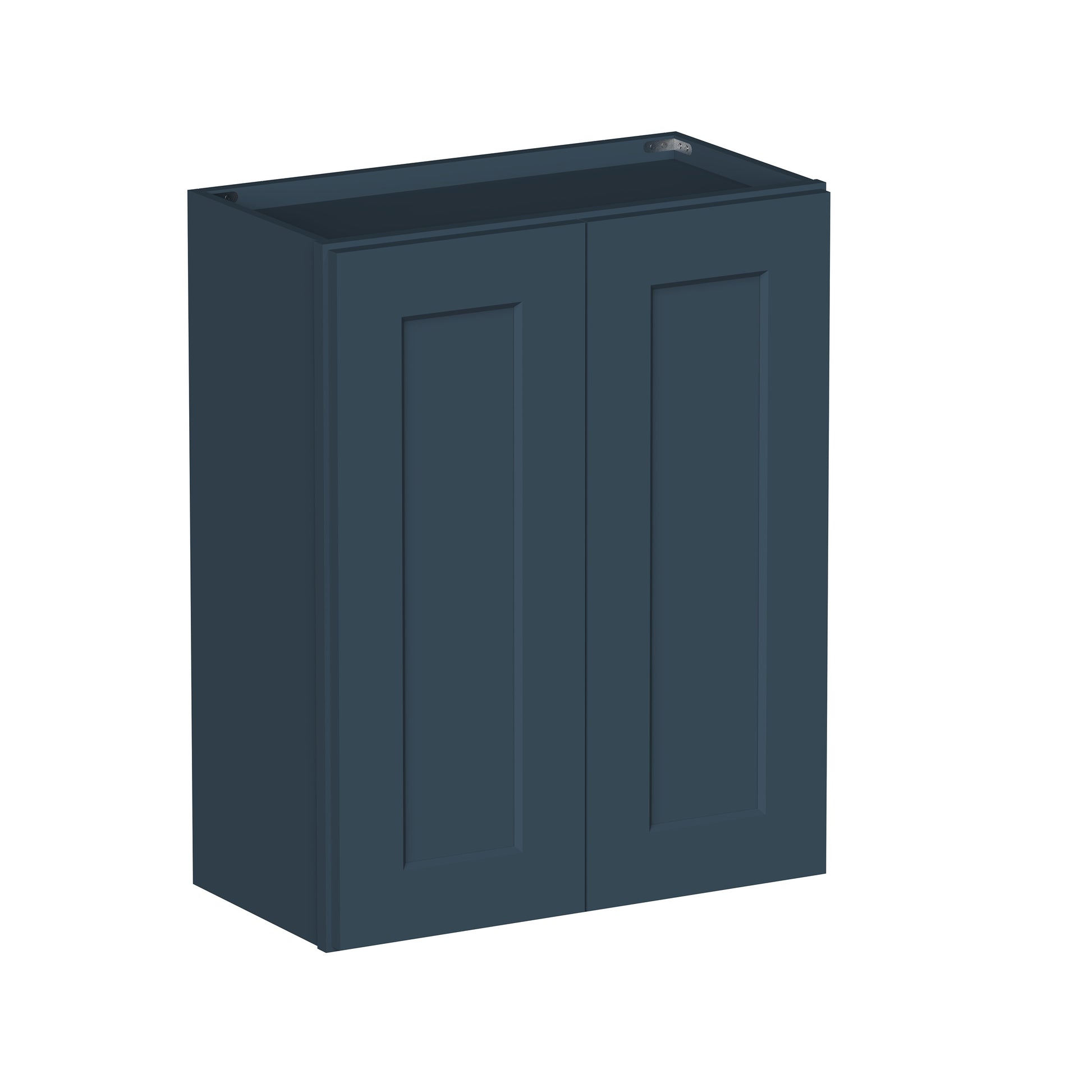 Cyber Grey RTA 24"-36"W x 12"D x 30"-42"H 15-Size Standard Wall Cabinet with 2 Doors and Shelves