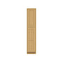 Inset Hazelnut Oak RTA 18"W x 84-96"H x 25"D 3-Size Pantry Cabinet with 2 Doors and 4 Shelves