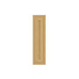 Inset Hazelnut Oak RTA 9-21"W x 30-42"H x 13.5"D 15-Size Single Door Wall Cabinet