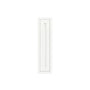 Inset Origami White RTA 9-21"W x 30-42"H x 13.5"D 15-Size Single Door Wall Cabinet
