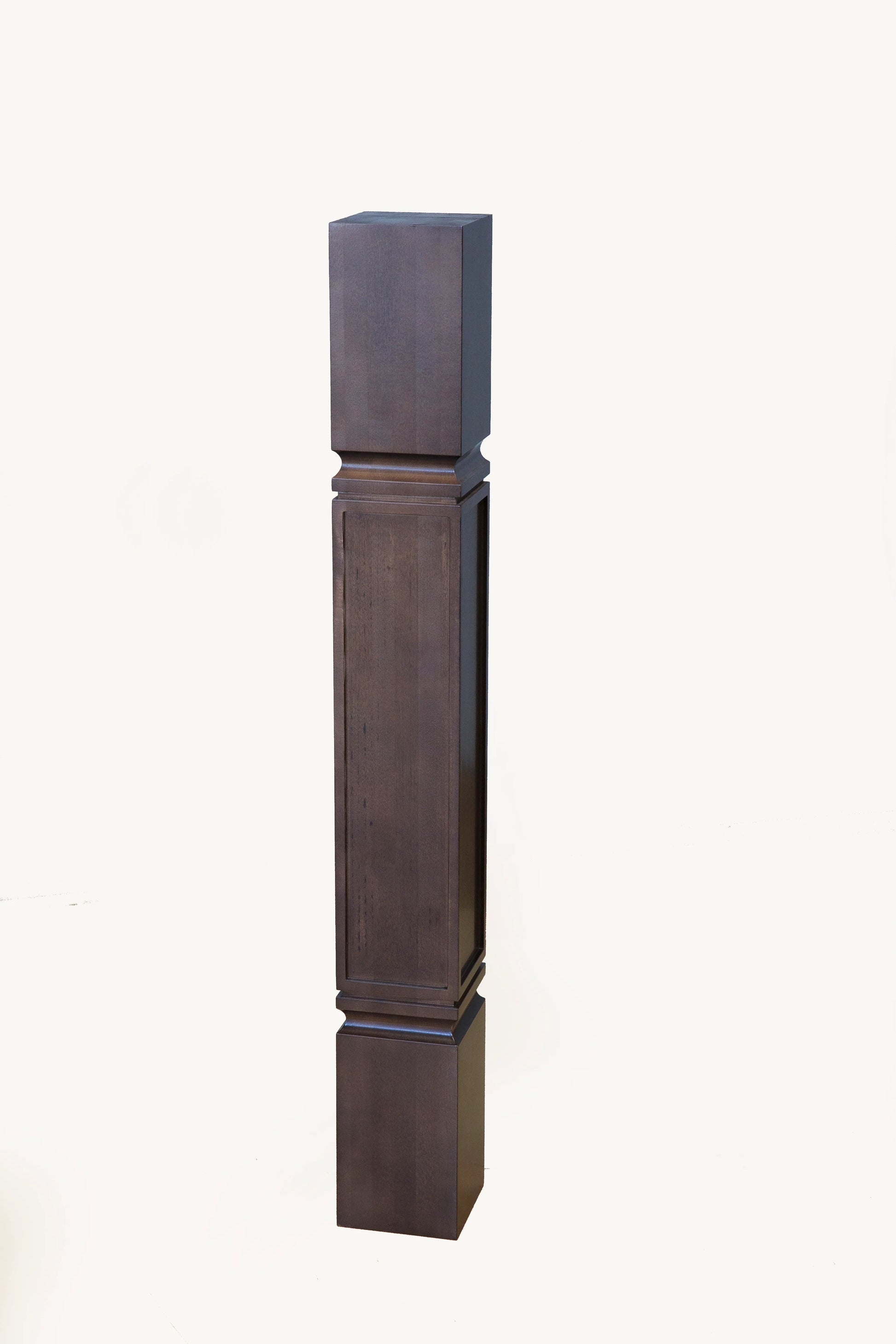 Inset Square Decorative Leg - Truffle Brown
