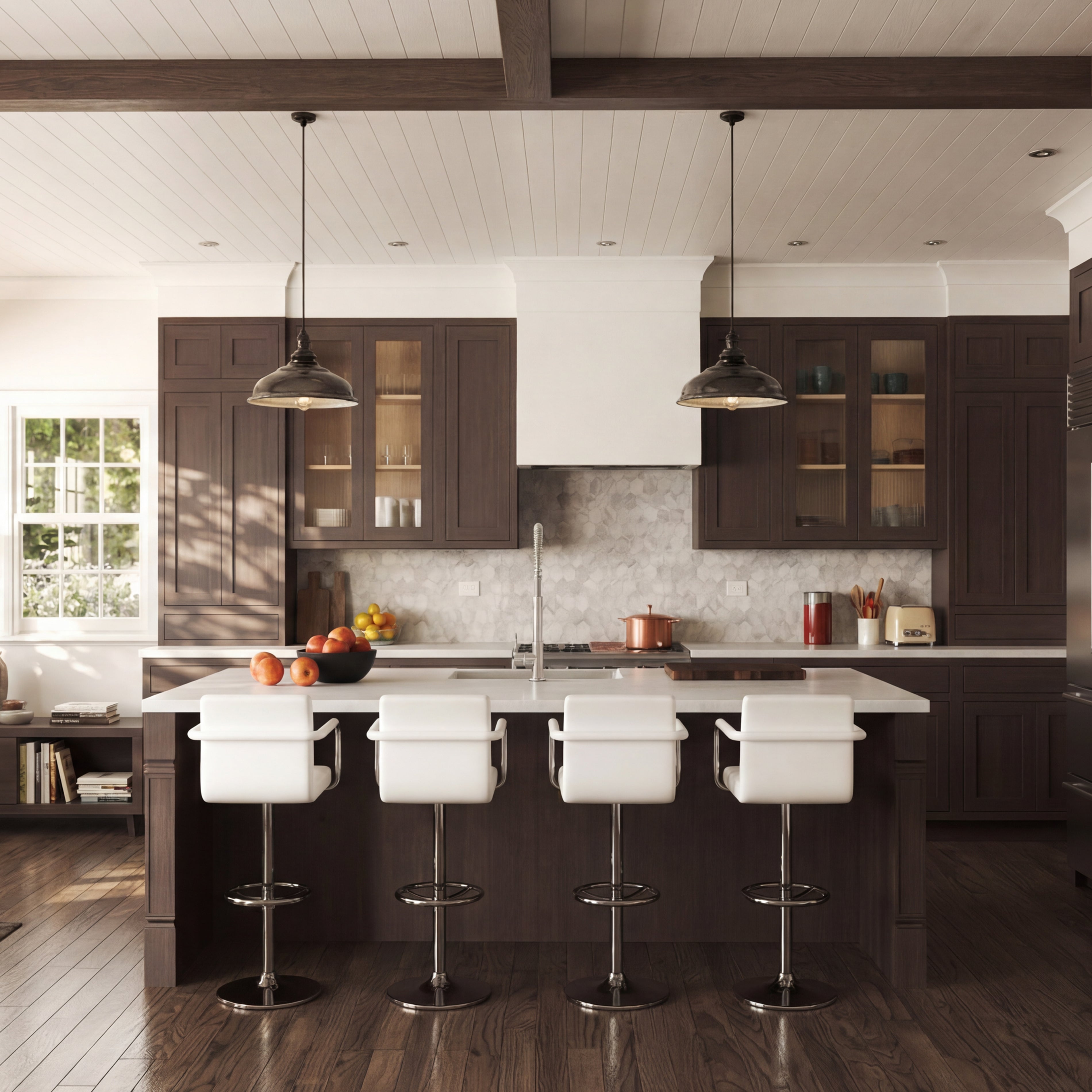 Inset Truffle Brown - Ready To Assemble Kitchen Cabinets