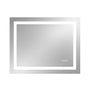 LED Front-Lighted Bathroom Mirror with Touch Dimming and Shadow Free Lighting