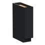 Slim Ebony Black Shaker RTA 9"W x 34.5"H x 24"D Spice Pantry Base Cabinet with 1 Drawer