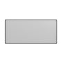 Wall-Mounted Vanity Mirror with Matte Black Metal Frame