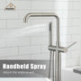 CASAINC Freestanding Bathroom Bathtub Faucet with Hand Shower
