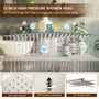 12-inch Dual Shower System with 4-Function Handheld Shower