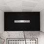 Durable SMC Composite Shower Base Pan with Center Drain in Black & White