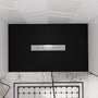 Durable SMC Composite Shower Base Pan with Center Drain in Black & White