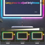 Tempered RGB LED Bathroom Mirror with Smart Controls & Anti-Fog