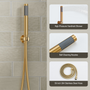 3-Function Shower System with Dual Showerheads and Balancing Valve