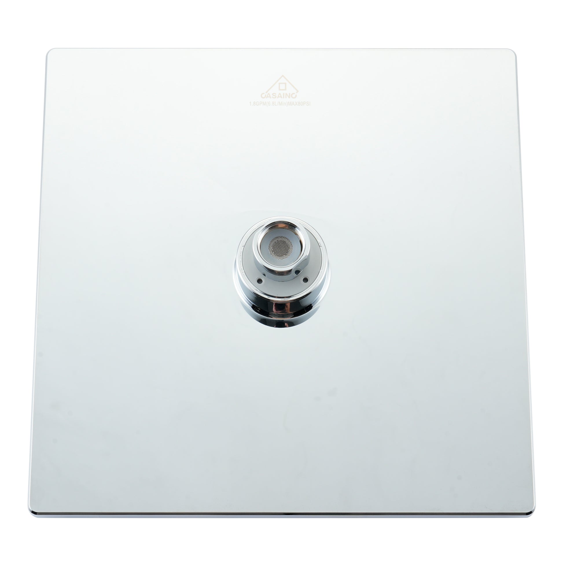 9-inch High Pressure Rainfall Shower Head ABS Square Showerhead