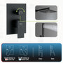 10-inch ADA Compliant Shower System with Handheld Shower