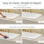 60" Luxury Drop-In Acrylic Soaking Bathtub with Rounded Interior