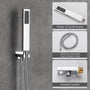 Casainc 2 Function 10" Wall Mounted Dual Shower Heads Shower System In Black