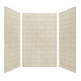 60"x36"/48"x96" Medium Tile Pattern SMC Shower Wall Panel System in 4 Finishes