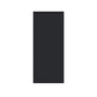 Slim Ebony Black Shaker RTA 9"-21"W x 30"/36"/42"H x 12"D 15-Size Single Door Standard Wall Cabinet