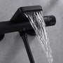 Casainc Bathtub Faucet Set with 1.5 GPM Handheld Shower and Adjustable Slide Bar (Matte Black)-CASAINC