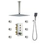 3 Functions 12 Inch Wall Mount Thermostatic Shower System