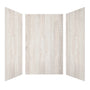 60"x36"x96" SMC Shower Wall Panels, Waterproof Grout-Free Shower Surround in 4 Finishes